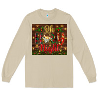 Mushroom oh holy night Long Sleeve Tee - BundleAndBundleShop