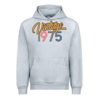 Heather Grey retro vintage 1975 women's Urban Hoodie - artisFamous