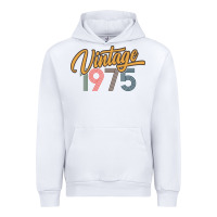 White retro vintage 1975 women's Urban Hoodie - artisFamous
