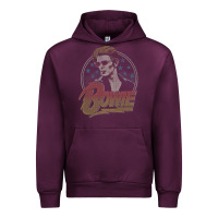 Mauve Wine bowie   diamond dogs t shirt Urban Hoodie - artisFamous
