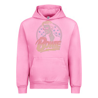 Fuchsia Pink bowie   diamond dogs t shirt Urban Hoodie - artisFamous
