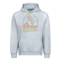 Heather Grey bowie   diamond dogs t shirt Urban Hoodie - artisFamous