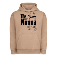 Pigment Burro The Nonna! Italy Grandmother Baby Hang Toys Urban Hoodie - artisFamous