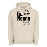 Pigment French Oak The Nonna! Italy Grandmother Baby Hang Toys Urban Hoodie - artisFamous