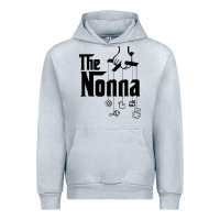 Heather Grey The Nonna! Italy Grandmother Baby Hang Toys Urban Hoodie - artisFamous
