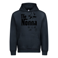 Navy The Nonna! Italy Grandmother Baby Hang Toys Urban Hoodie - artisFamous