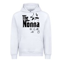 White The Nonna! Italy Grandmother Baby Hang Toys Urban Hoodie - artisFamous