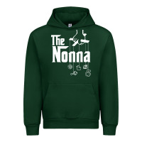 Forest Green The Nonna! Italy Grandmother Baby Hang Toys Urban Hoodie - artisFamous