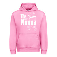 Fuchsia Pink The Nonna! Italy Grandmother Baby Hang Toys Urban Hoodie - artisFamous