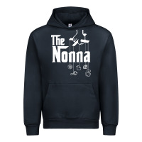 Navy The Nonna! Italy Grandmother Baby Hang Toys Urban Hoodie - artisFamous