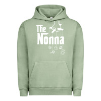 Pigment Oil Green The Nonna! Italy Grandmother Baby Hang Toys Urban Hoodie - artisFamous