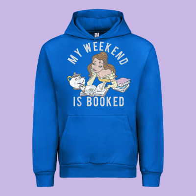 Beauty And The Beast Belle My Weekend Is Booked T Shirt Urban Hoodie Designed By Artisfamous