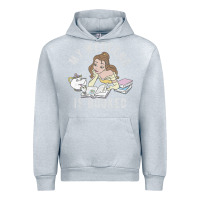 Heather Grey beauty and the beast belle my weekend is booked t shirt Urban Hoodie - artisFamous