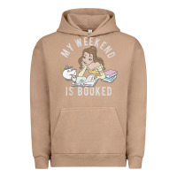 Pigment Burro beauty and the beast belle my weekend is booked t shirt Urban Hoodie - artisFamous