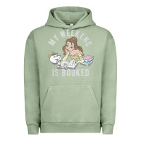 Pigment Oil Green beauty and the beast belle my weekend is booked t shirt Urban Hoodie - artisFamous