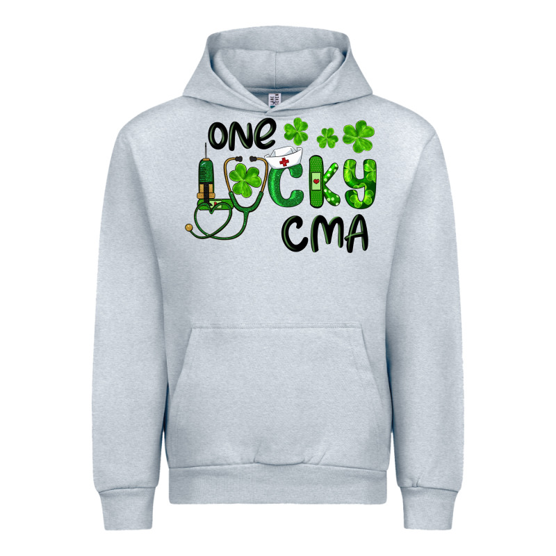One Lucky Certified Medical Assistant Cma Urban Hoodie by RanaPortraitStore | Teevron