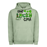 Pigment Oil Green one lucky certified medical assistant cma Urban Hoodie - RanaPortraitStore