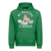 Emerald beauty and the beast belle my weekend is booked t shirt Urban Hoodie - artisFamous