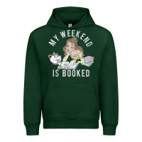Forest Green beauty and the beast belle my weekend is booked t shirt Urban Hoodie - artisFamous