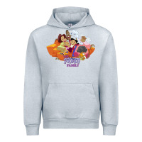 Heather Grey the proud family characters t shirt Urban Hoodie - artisFamous