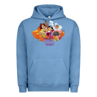 Pigment Pebble Blue the proud family characters t shirt Urban Hoodie - artisFamous