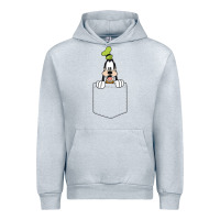 Heather Grey goofy pocket goofy pocket t shirt Urban Hoodie - artisFamous