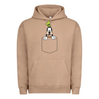 Pigment Burro goofy pocket goofy pocket t shirt Urban Hoodie - artisFamous