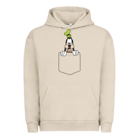 Pigment French Oak goofy pocket goofy pocket t shirt Urban Hoodie - artisFamous