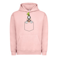 Pigment Salmon goofy pocket goofy pocket t shirt Urban Hoodie - artisFamous