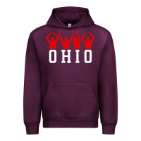 Mauve Wine vintage state of ohio home pride Urban Hoodie - artisFamous