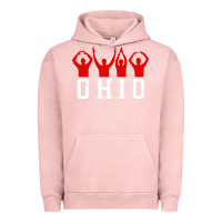 Pigment Salmon vintage state of ohio home pride Urban Hoodie - artisFamous