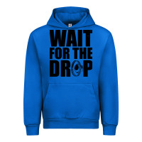 Cobalt wait for the drop i dubstep bass subwoofer dance music Urban Hoodie - artisFamous