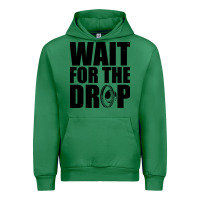 Emerald wait for the drop i dubstep bass subwoofer dance music Urban Hoodie - artisFamous