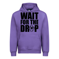 Tulip wait for the drop i dubstep bass subwoofer dance music Urban Hoodie - artisFamous