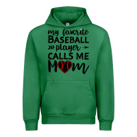 Emerald womens my favorite baseball player calls me mom Urban Hoodie - artisFamous