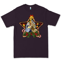 Plum christmas baby jesus oh holly night Premium Tee - RanaPortraitStore
