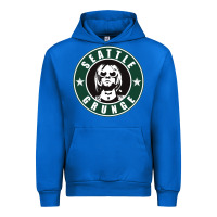 Cobalt seattle grunge Urban Hoodie - artisFamous