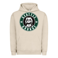 Pigment French Oak seattle grunge Urban Hoodie - artisFamous