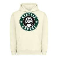 Pigment Pistachio seattle grunge Urban Hoodie - artisFamous