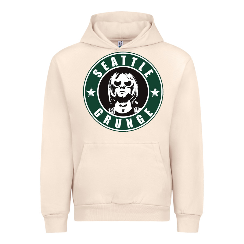Seattle Grunge Urban Hoodie by artisFamous | Teevron