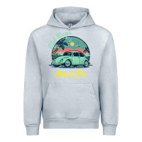 Heather Grey Vintage Funny Beetle Bug Distressed Classic Cars Old Bugs Never Die Urban Hoodie - artisFamous