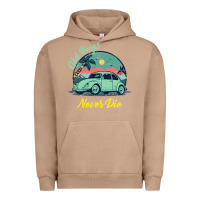 Pigment Burro Vintage Funny Beetle Bug Distressed Classic Cars Old Bugs Never Die Urban Hoodie - artisFamous
