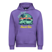 Tulip Vintage Funny Beetle Bug Distressed Classic Cars Old Bugs Never Die Urban Hoodie - artisFamous