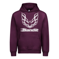 Mauve Wine bandit Urban Hoodie - artisFamous