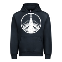 Navy bioshock rapture black Urban Hoodie - artisFamous