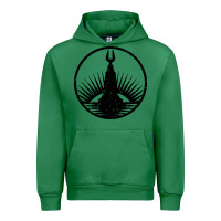 Emerald bioshock rapture black Urban Hoodie - artisFamous