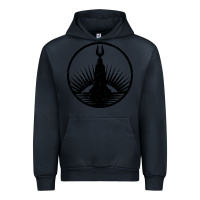 Navy bioshock rapture black Urban Hoodie - artisFamous