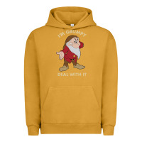 Pigment Peanut Butter snow white i'm grumpy deal with it portrait t shirt Urban Hoodie - artisFamous