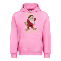 Fuchsia Pink snow white i'm grumpy deal with it portrait t shirt Urban Hoodie - artisFamous