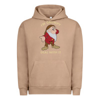 Pigment Burro snow white i'm grumpy deal with it portrait t shirt Urban Hoodie - artisFamous